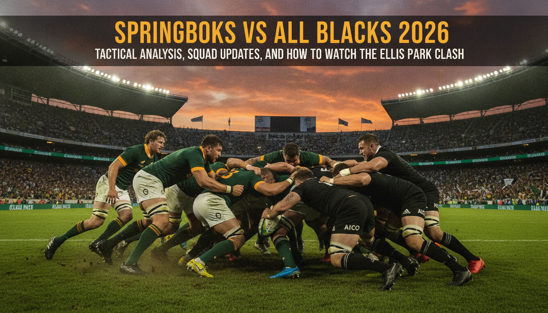 Springboks vs All Blacks 2026: Tactical Analysis, Squad Updates, and How to Watch the Ellis Park Clash