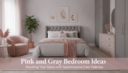 Pink and Gray Bedroom Ideas: Elevating Your Space with Sophisticated Color Palettes