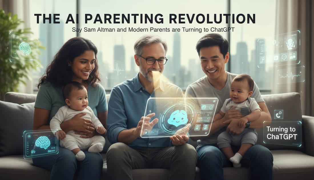 The AI Parenting Revolution: Why Sam Altman and Modern Parents are Turning to ChatGPT
