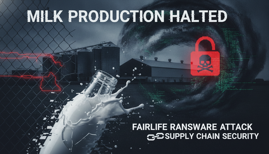 Milk Production Halted: What the Fairlife Ransomware Attack Teaches Us About Supply Chain Security