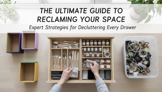 The Ultimate Guide to Reclaiming Your Space: Expert Strategies for Decluttering Every Drawer