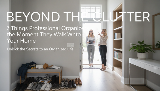 Beyond the Clutter: 7 Things Professional Organizers Notice the Moment They Walk Into Your Home