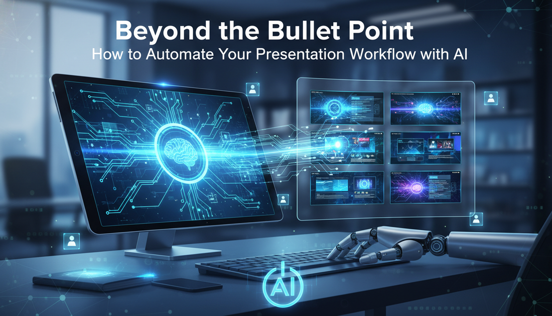 Beyond the Bullet Point: How to Automate Your Presentation Workflow with AI