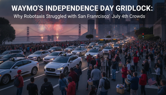 Waymo’s Independence Day Gridlock: Why Robotaxis Struggled with San Francisco’s July 4th Crowds