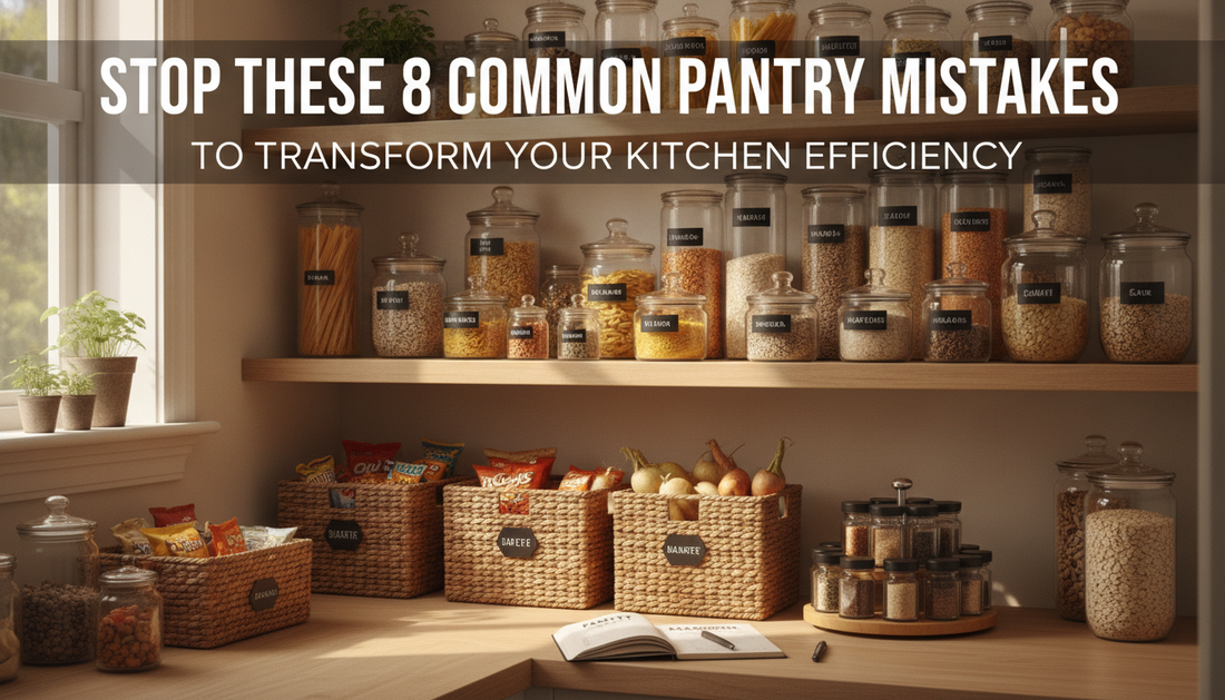 Stop These 8 Common Pantry Mistakes to Transform Your Kitchen Efficiency
