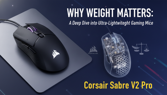 Why Weight Matters: A Deep Dive into Ultra-Lightweight Gaming Mice and the Corsair Sabre V2 Pro