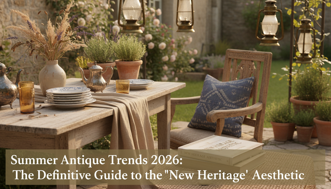 Summer Antique Trends 2026: The Definitive Guide to the "New Heritage" Aesthetic