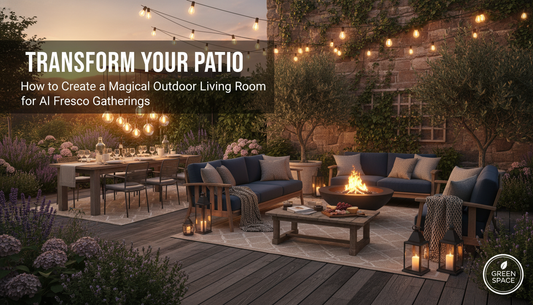 Transform Your Patio: How to Create a Magical Outdoor Living Room for Al Fresco Gatherings