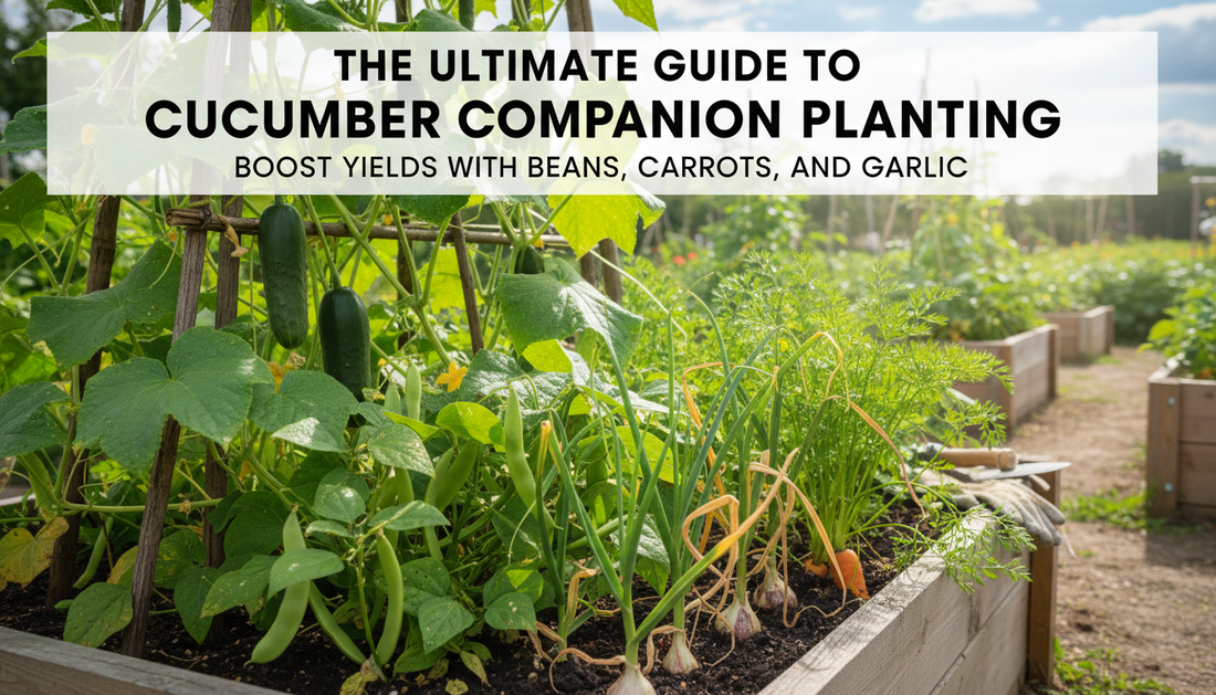 The Ultimate Guide to Cucumber Companion Planting: Boost Yields with Beans, Carrots, and Garlic