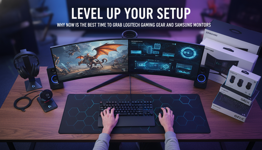 Level Up Your Setup: Why Now is the Best Time to Grab Logitech Gaming Gear and Samsung Monitors