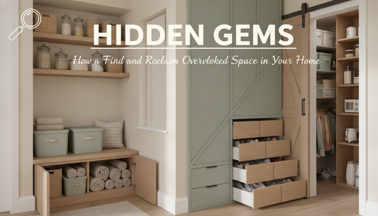 Hidden Gems: How to Find and Reclaim Overlooked Storage Space in Your Home