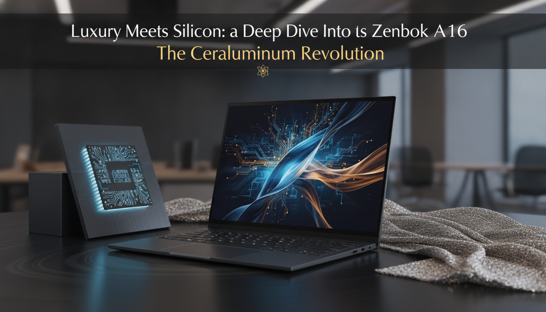 Luxury Meets Silicon: A Deep Dive Into the Asus Zenbook A16 and the Ceraluminum Revolution