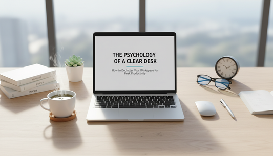 The Psychology of a Clear Desk: How to Declutter Your Workspace for Peak Productivity