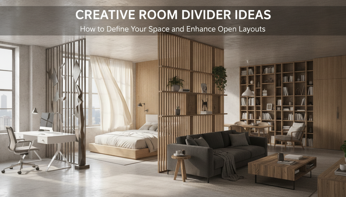 Creative Room Divider Ideas: How to Define Your Space and Enhance Open Layouts