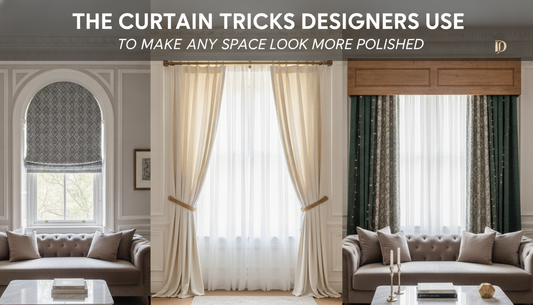 The Curtain Tricks Designers Use to Make Any Space Look More Polished