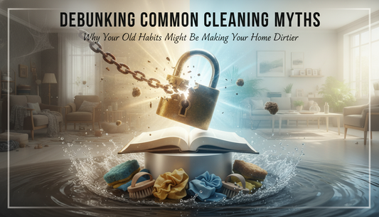 Debunking Common Cleaning Myths: Why Your Old Habits Might Be Making Your Home Dirtier