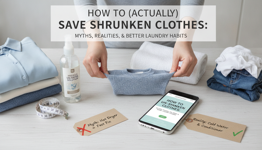 How to (Actually) Save Shrunken Clothes: Myths, Realities, and Better Laundry Habits