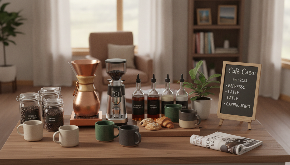 Designer Coffee Bar Ideas: How to Create a Café-Inspired Station at Home