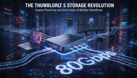 The Thunderbolt 5 Storage Revolution: Acasis FlowCore and the Future of 80Gbps Workflows