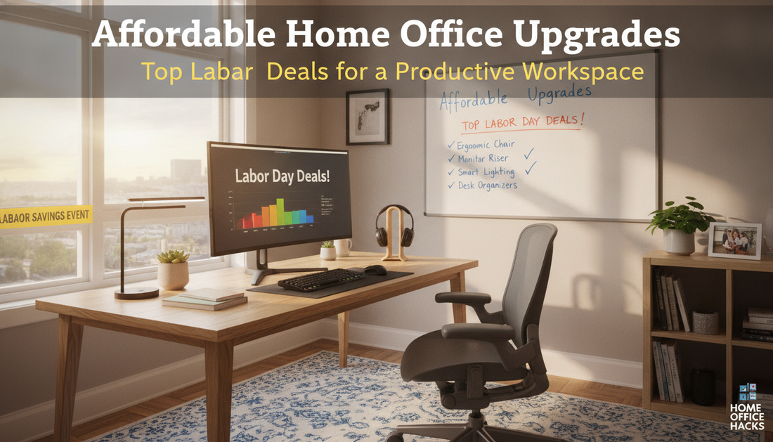 Affordable Home Office Upgrades: Top Labor Day Deals for a Productive Workspace