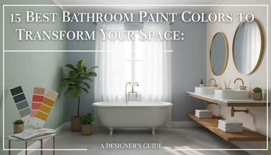 15 Best Bathroom Paint Colors to Transform Your Space: A Designer's Guide
