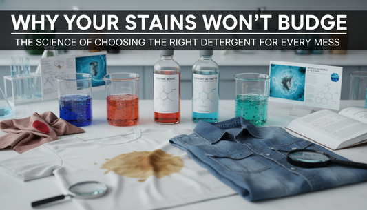 Why Your Stains Won't Budge: The Science of Choosing the Right Detergent for Every Mess