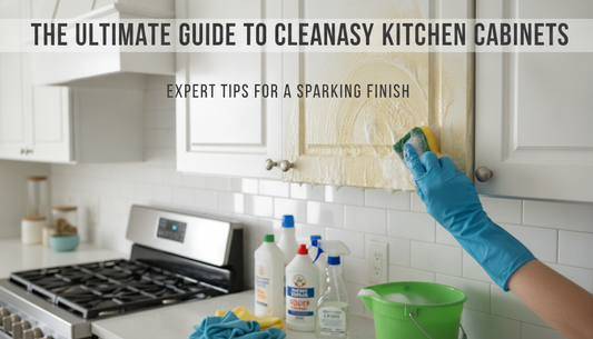 The Ultimate Guide to Cleaning Greasy Kitchen Cabinets: Expert Tips for a Sparkling Finish