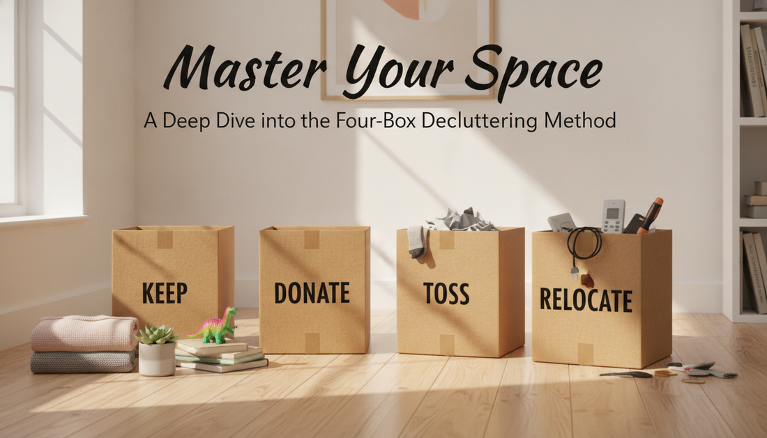 Master Your Space: A Deep Dive into the Four-Box Decluttering Method