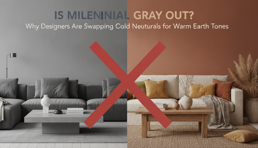Is Millennial Gray Out? Why Designers Are Swapping Cold Neutrals for Warm Earth Tones