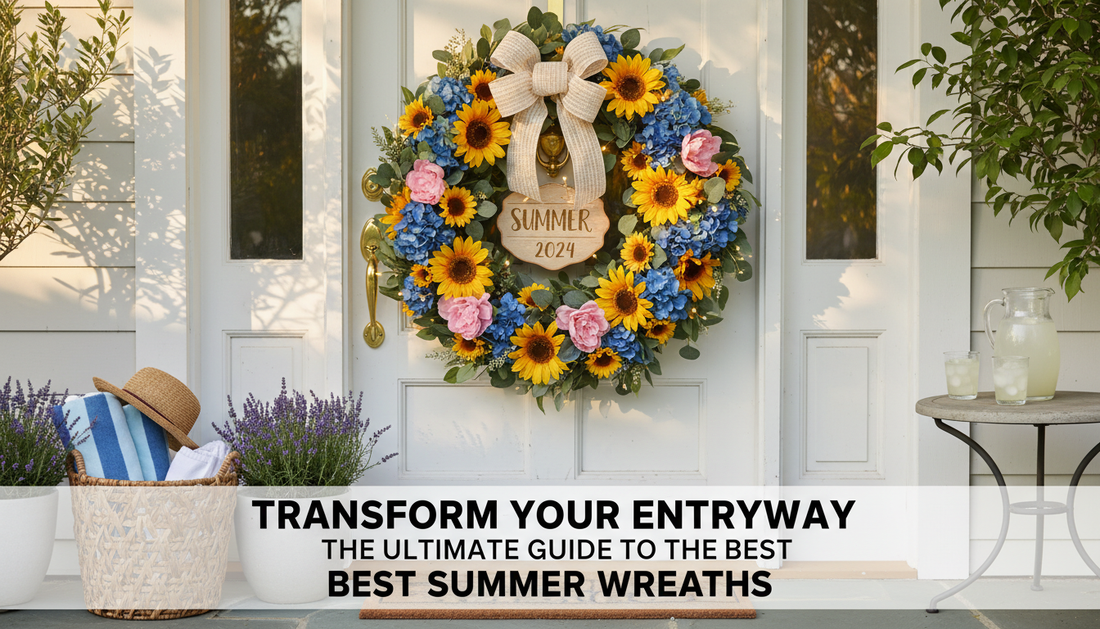 Transform Your Entryway: The Ultimate Guide to the Best Summer Wreaths for 2024