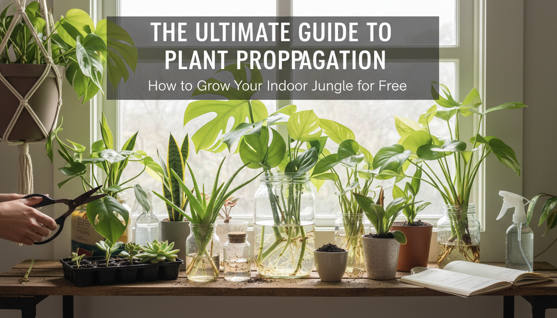 The Ultimate Guide to Plant Propagation: How to Grow Your Indoor Jungle for Free