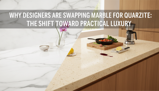 Why Designers Are Swapping Marble for Quartzite: The Shift Toward Practical Luxury