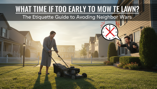 What Time Is Too Early to Mow the Lawn? The Etiquette Guide to Avoiding Neighbor Wars