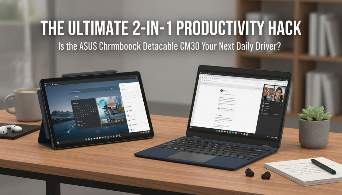The Ultimate 2-in-1 Productivity Hack: Is the ASUS Chromebook Detachable CM30 Your Next Daily Driver?