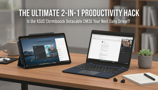 The Ultimate 2-in-1 Productivity Hack: Is the ASUS Chromebook Detachable CM30 Your Next Daily Driver?