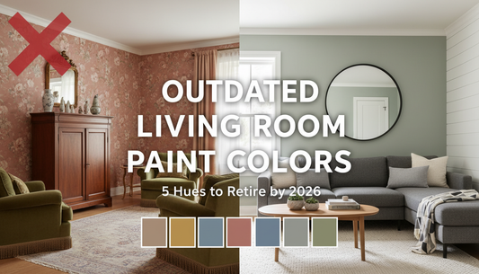 Outdated Living Room Paint Colors: 5 Hues to Retire by 2026