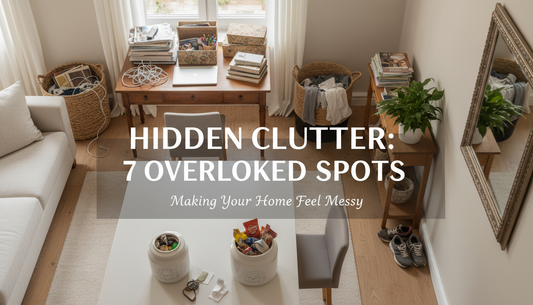 Hidden Clutter: 7 Overlooked Spots Making Your Home Feel Messy