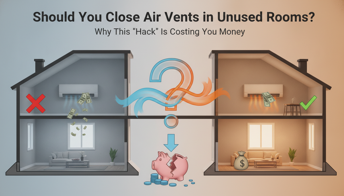 Should You Close Air Vents in Unused Rooms? Why This "Hack" Is Costing You Money