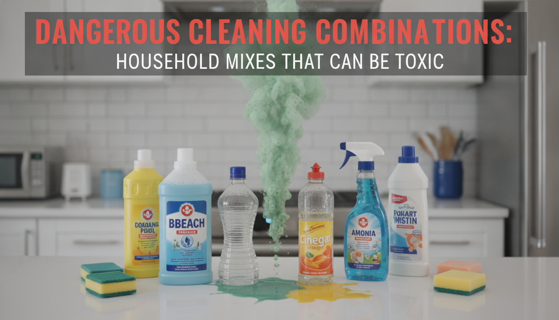 Dangerous Cleaning Combinations: Household Mixes That Can Be Toxic