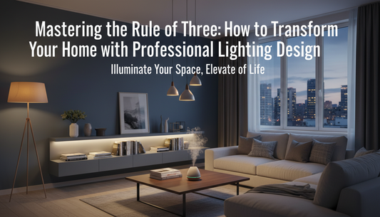 Mastering the Rule of Three: How to Transform Your Home with Professional Lighting Design
