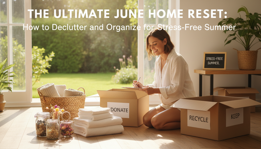 The Ultimate June Home Reset: How to Declutter and Organize for a Stress-Free Summer