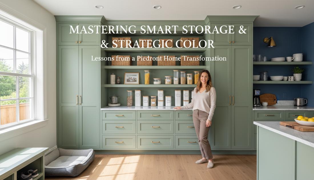 Mastering Smart Storage and Strategic Color: Lessons from a Piedmont Home Transformation