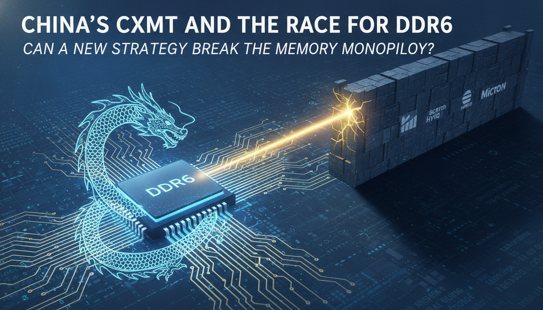 China’s CXMT and the Race for DDR6: Can a New Strategy Break the Memory Monopoly?