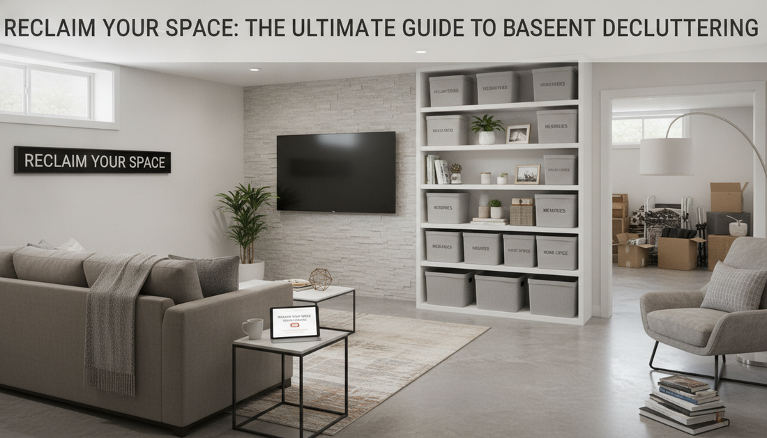 Reclaim Your Space: The Ultimate Expert Guide to Basement Decluttering