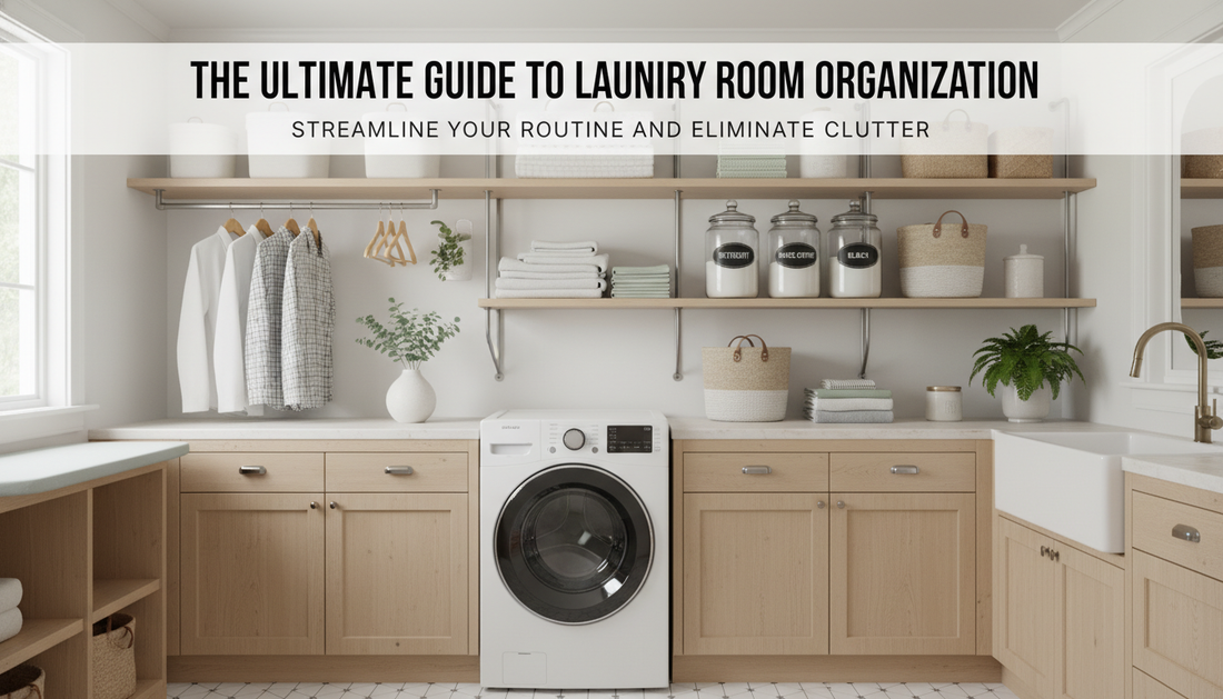 The Ultimate Guide to Laundry Room Organization: Streamline Your Routine and Eliminate Clutter