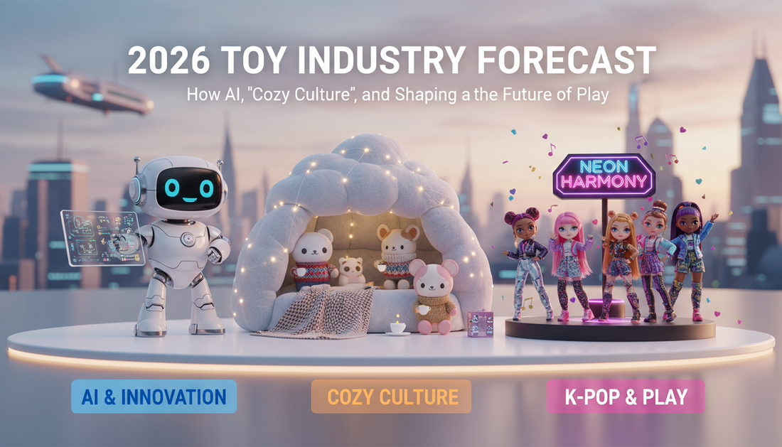 2026 Toy Industry Forecast: How AI, "Cozy Culture," and K-Pop are Shaping the Future of Play