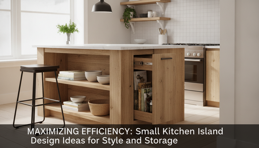 Maximizing Efficiency: Small Kitchen Island Design Ideas for Style and Storage