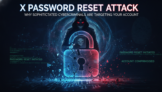 X Password Reset Attack: Why Sophisticated Cybercriminals Are Targeting Your Account