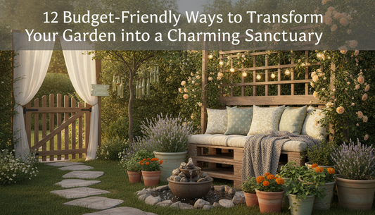 12 Budget-Friendly Ways to Transform Your Garden into a Charming Sanctuary