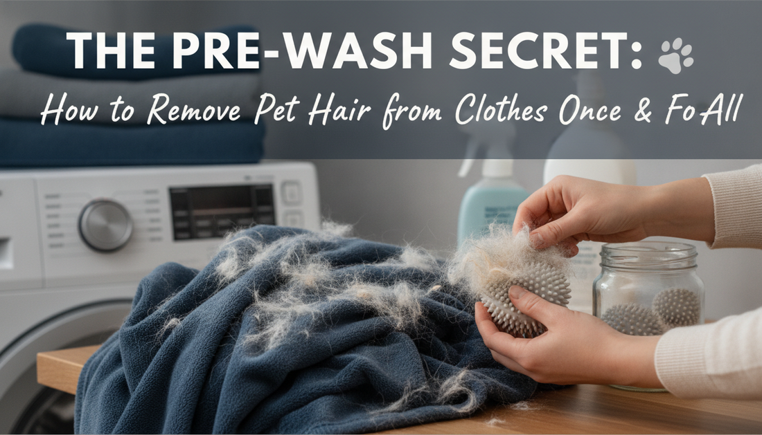 The Pre-Wash Secret: How to Remove Pet Hair from Clothes Once and for All